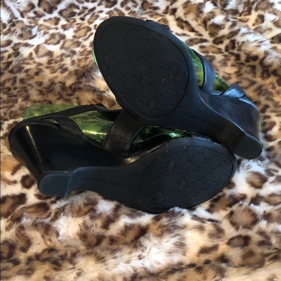 Franco Sarto Black 6M Sandals - Picture 5 of 8